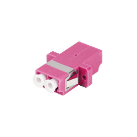 ADAPTADOR FIBRA OPTICA LANBERG MULTI LC/UPC DUPLEX OM4