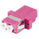 ADAPTADOR FIBRA OPTICA LANBERG MULTI LC/UPC DUPLEX OM4