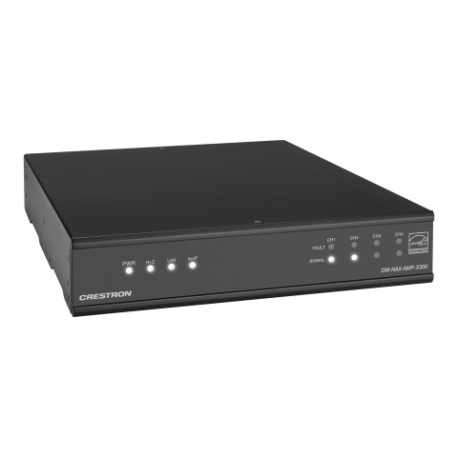 CRESTRON DM NAX™ X-SERIES FLEXIBLE OUTPUT AMPLIFIER, 300 W (DM-NAX-AMP-X300) 6511766