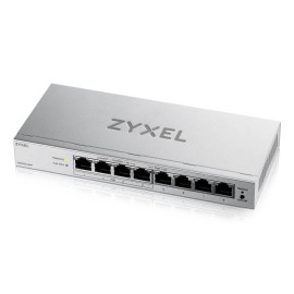 Zyxel GS1200-8HPV3 Gestionado L2 Gigabit Ethernet (10/100/1000) Energía sobre Ethernet (PoE) Escritorio Gris