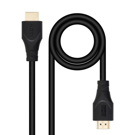 Nanocable Cable HDMI V1.4 CCS, A/M-A/M, Negro, 1m