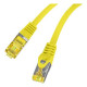 Lanberg PCF6A-10CU-0100-Y cable de red Amarillo 1 m Cat6a S/FTP (S-STP)