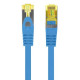 Lanberg PCF6A-10CU-0100-B cable de red Azul 1 m Cat6a S/FTP (S-STP)