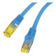 Lanberg PCF6A-10CU-0050-B cable de red Azul 0,5 m Cat6a S/FTP (S-STP)