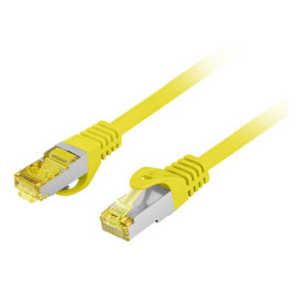 Lanberg PCF6A-10CU-0050-Y cable de red Amarillo 0,5 m Cat6a S/FTP (S-STP)
