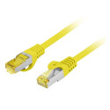 Lanberg PCF6A-10CU-0050-Y cable de red Amarillo 0,5 m Cat6a S/FTP (S-STP)