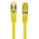 Lanberg PCF6A-10CU-0050-Y cable de red Amarillo 0,5 m Cat6a S/FTP (S-STP)