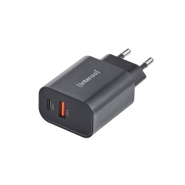 Intenso 7803010 adaptador e inversor de corriente Interior 30 W Negro