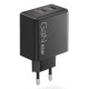 Lenovo 40AW065BEU adaptador e inversor de corriente Interior / exterior 65 W Negro