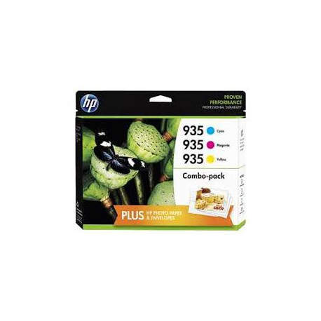 HP 935XL  Cian, Magenta, Amarillo