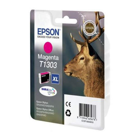 Epson Cartucho T1303 magenta (etiqueta RF) C13T13034020