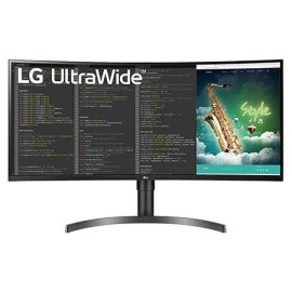 LG 35WN75CP-B.AEU pantalla para PC 88,9 cm (35'') 3440 x 1440 Pixeles 4K Ultra HD LED Negro