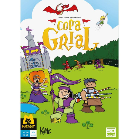 Juego de mesa copa grial