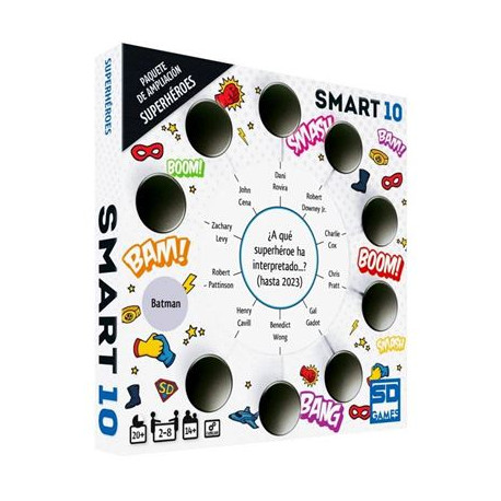 Smart 10: superhéroes paquete de ampliacion