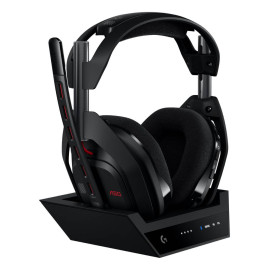 ASTRO Gaming A50 (Gen 5) Auriculares Inalámbrico Diadema Juego USB Type-C / USB Type-A Bluetooth Negro