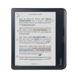 RAKUTEN KOBO - Rakuten Kobo Libra Colour lectore de e-book Pantalla táctil 32 GB Wifi Negro - n428-ku-bk-k-ck