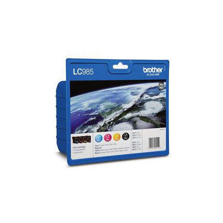 Brother LC-985VALBP   Negro, Cian, Magenta, Amarillo