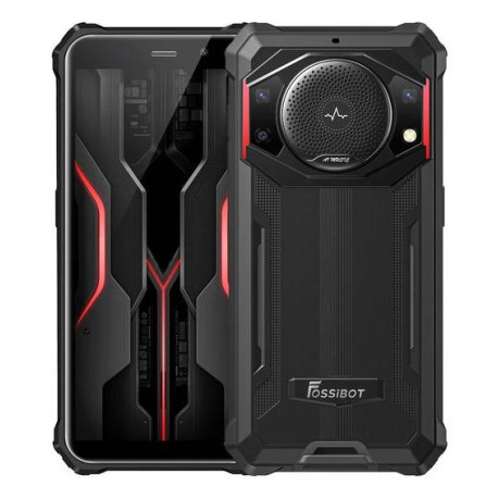 FOSSiBOT F101P 13,8 cm (5.45'') SIM doble Android 13 USB Tipo C 4 GB 64 GB 10600 mAh Negro, Rojo