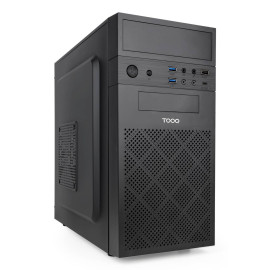 TooQ Caja Minitorre Micro-ATX “ISOBOX ULTRA”, Negra