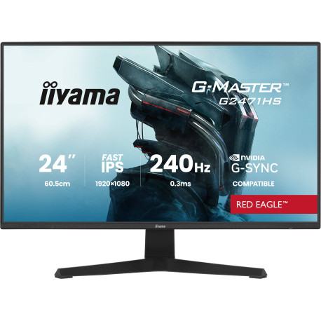 iiyama G-MASTER G2471HS-B1 pantalla para PC 61 cm (24'')