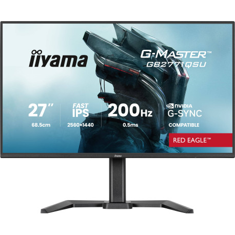 iiyama GB2771QSU-B1 pantalla para PC 68,6 cm (27'') 2560 x 1440 Pixeles Wide Quad HD Negro