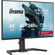 iiyama GB2471HSU-B1 pantalla para PC 60,5 cm (23.8'') 1920 x 1080 Pixeles Negro