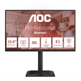 AOC - AOC E4 24E4CV pantalla para PC 60,5 cm (23.8'') 1920 x 1080 Pixeles Full HD LED Negro - 24E4CV