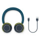 Philips 4000 series TAK4200CT/00 auricular y casco Auriculares Inalámbrico Diadema Llamadas/Música Bluetooth Azul, Verde