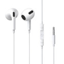 Baseus H17 Auriculares Alámbrico Dentro de oído Llamadas/Música Blanco