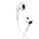 Baseus H17 Auriculares Alámbrico Dentro de oído Llamadas/Música Blanco