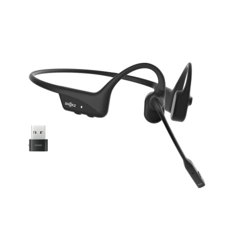 SHOKZ C120-AA-BK auricular y casco Auriculares Inalámbrico gancho de oreja Oficina