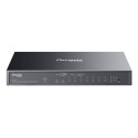 TP-Link Omada ES210GP switch Gestionado L2 Gigabit Ethernet (10/100/1000) Energía sobre Ethernet (PoE) DIN rail Negro