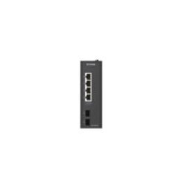 D-Link DIS-100G-06 switch No administrado L2 Gigabit Ethernet (10/100/1000) DIN rail Negro