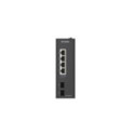D-Link DIS-100G-06 switch No administrado L2 Gigabit Ethernet (10/100/1000) DIN rail Negro