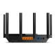 TP-Link Archer AX72 router inalámbrico Gigabit Ethernet Doble banda (2,4 GHz / 5 GHz) Negro