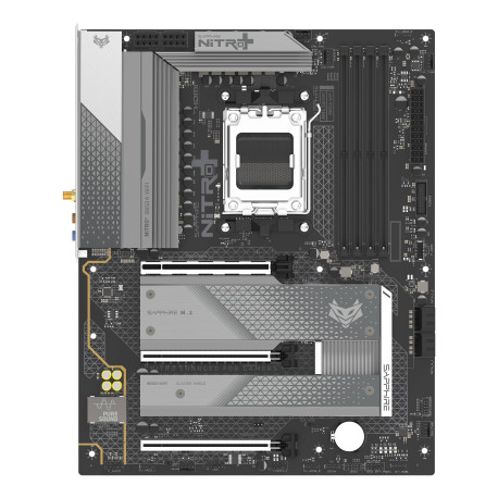 Sapphire NITRO+ B850A WIFI 7 AMD B850 Zócalo AM5 micro ATX
