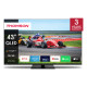 Thomson 43QG7C14 Televisor 109,2 cm (43'') 4K Ultra HD Smart TV Wifi Negro