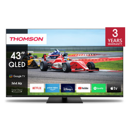 Thomson 43QG7C14 Televisor 109,2 cm (43'') 4K Ultra HD Smart TV Wifi Negro