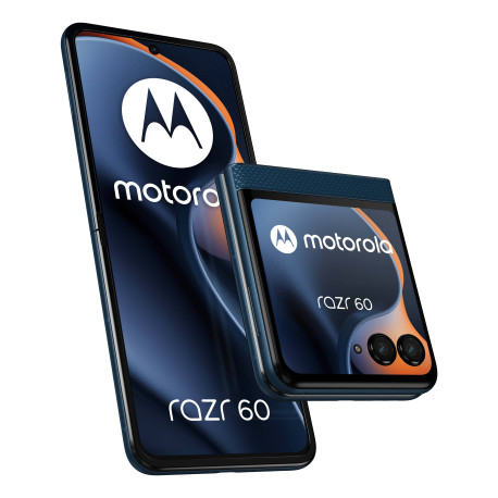 MOTOROLA - Motorola razr 60 17,5 cm (6.9'') SIM doble Android 15 5G USB Tipo C 8 GB 256 GB 4500 mAh Azul - PB860044SE