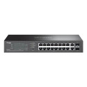 OMADA ES220GP switch Gestionado Gigabit Ethernet (10/100/1000) Energía sobre Ethernet (PoE) Negro