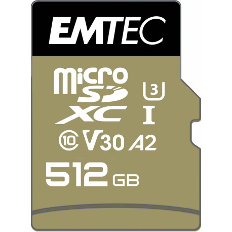 Emtec ECMSDM512GXC10SP memoria flash 512 GB MicroSDXC UHS-I Clase 10