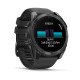 Garmin Fenix 8 3,56 cm (1.4'') AMOLED 51 mm Digital 454 x 454 Pixeles Pantalla táctil Gris Wifi GPS (satélite)