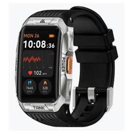 KOSPET TANK X2 ULTRA 3,63 cm (1.43'') AMOLED 34 mm Digital 466 x 466 Pixeles Pantalla táctil Plata GPS (satélite)