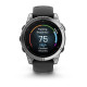 Garmin Fenix E 3,3 cm (1.3'') AMOLED 47 mm Digital 454 x 454 Pixeles Pantalla táctil Acero inoxidable Wifi GPS (satélite)