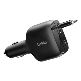 Belkin BoostCharge Universal Negro Encendedor de cigarrillos Carga rápida Interior