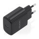 AISENS Cargador GaN 30W, 1xUSB-C PD3.0, Negro