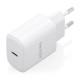 AISENS Cargador GaN 30W, 1xUSB-C PD3.0, Blanco