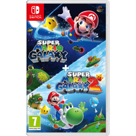 Nintendo Super Mario Galaxy + Super Mario Galaxy 2 Alemán, Holandés, Inglés, Español