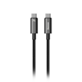 Baseus CAWJ040001 cable USB USB 2.0 1 m USB C Negro
