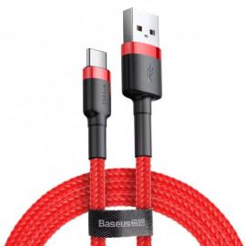 Baseus CATKLF-B09 cable USB 1 m USB A USB C Rojo